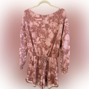 DressUp Pink Tie Dye Romper